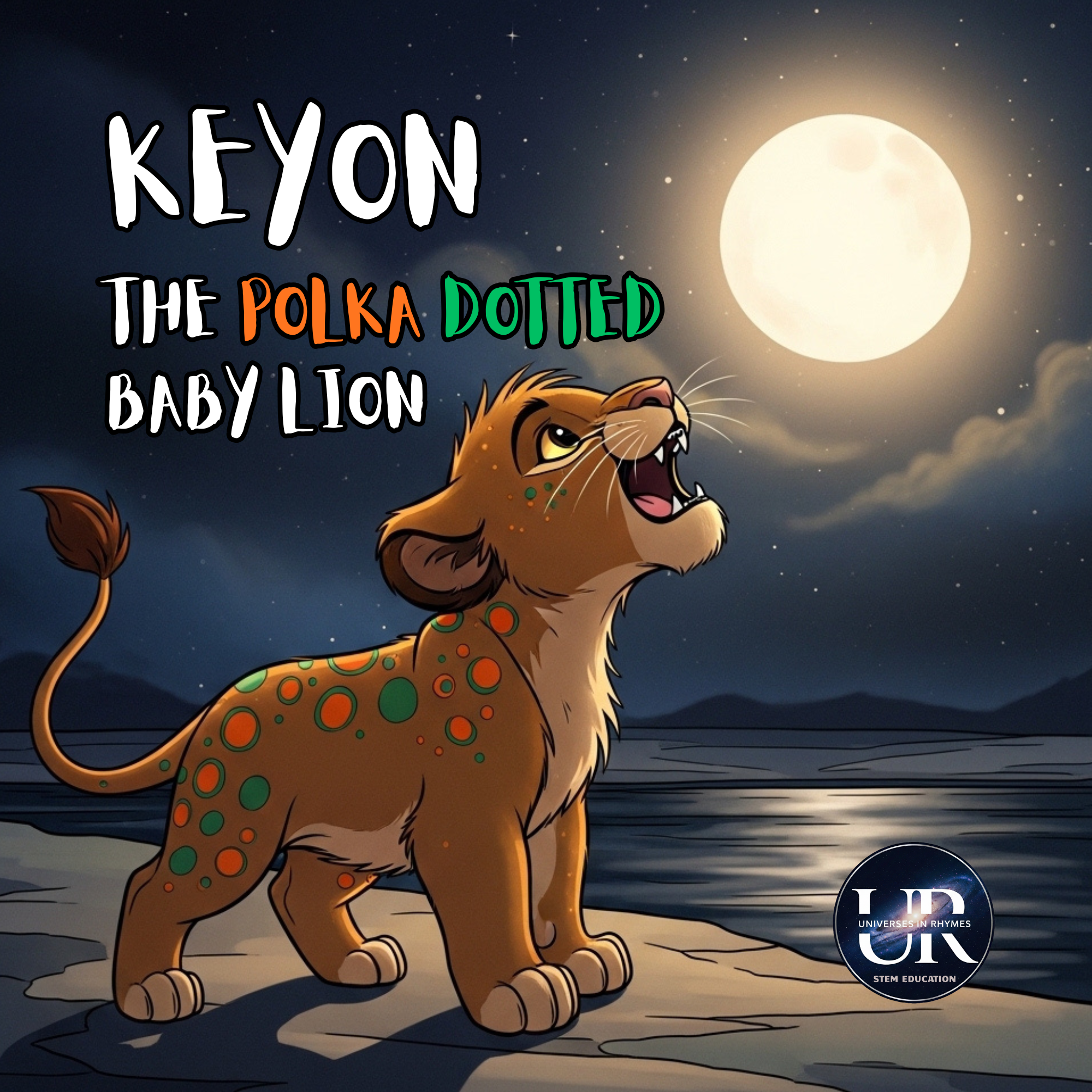 1keyonpolkadottedlion